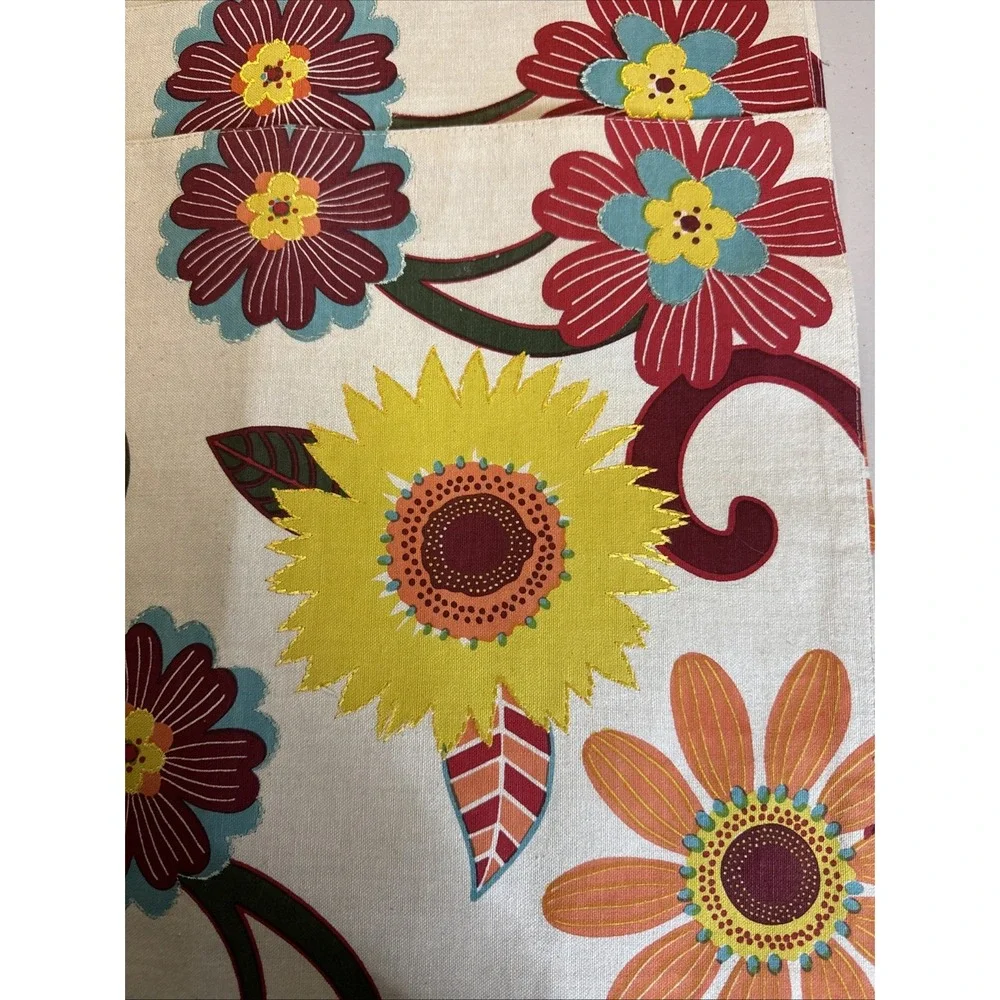 Harvest Season Set Of Four Placemats Fall Colors Fabric